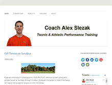 Tablet Screenshot of alexslezak.com